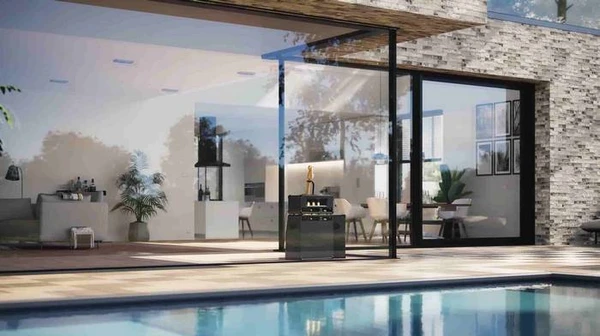 Sistemas de cubiertas de aluminio Reynaers: solución moderna para ventanas panorámicas